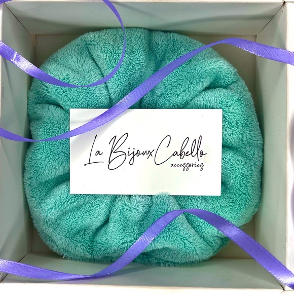 XL 3 pcs Microfiber La Bijoux Cabello Water Absorbing Scrunchie Bundle - Picture 11 of 15